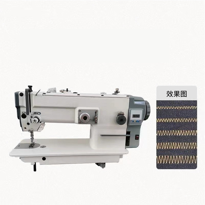 Automatic thread cutting and reverse sewing industrial thick high speed electric large shuttle sewing machine