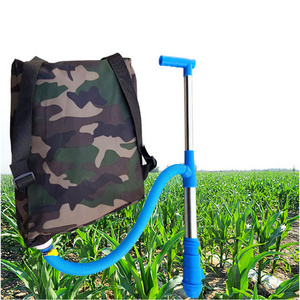 Corn Fertilizer Applicator Backpack Hand Held Knapsack Fruit Trees Spreader Agricultural Tools Manure Applicator