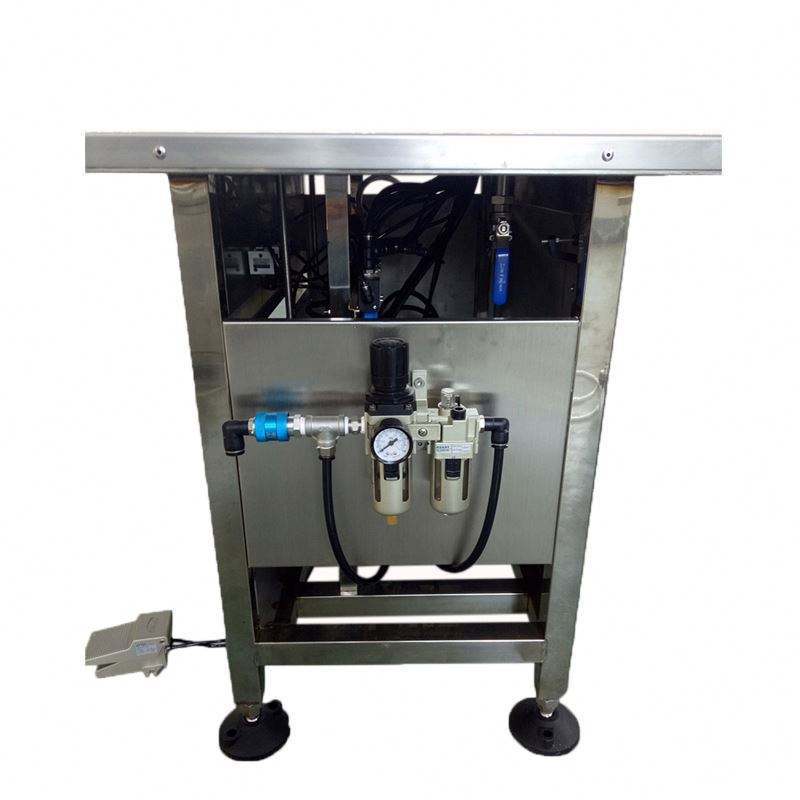 Semi-automatic pneumatic Aerosol Can /Aluminum Can Filling Capping Machine Whipped Cream Spray Bottle Aerosol Filling Machine