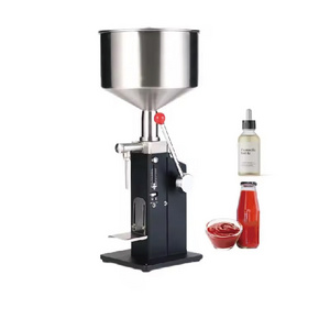 50ml Cheap Desktop Manual Pressure Filling Machine Manual Cosmetic Emulsion Cream Perfume Liquid Quantitative Filling Machine