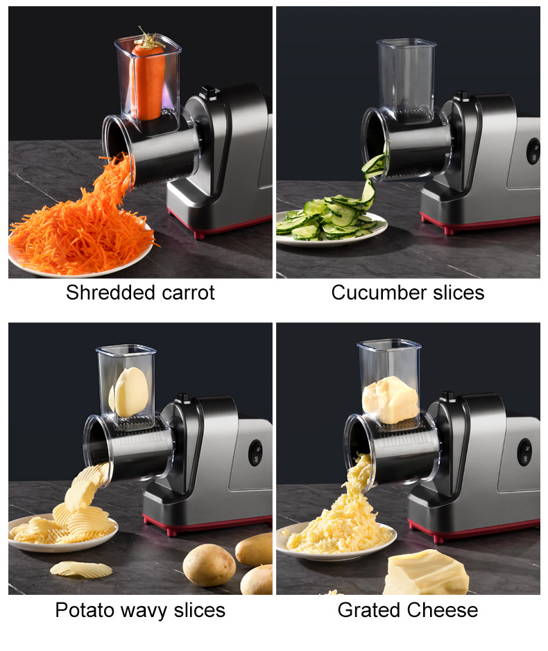 Kitchen slicing and slicing machine automatic vegetable cutter