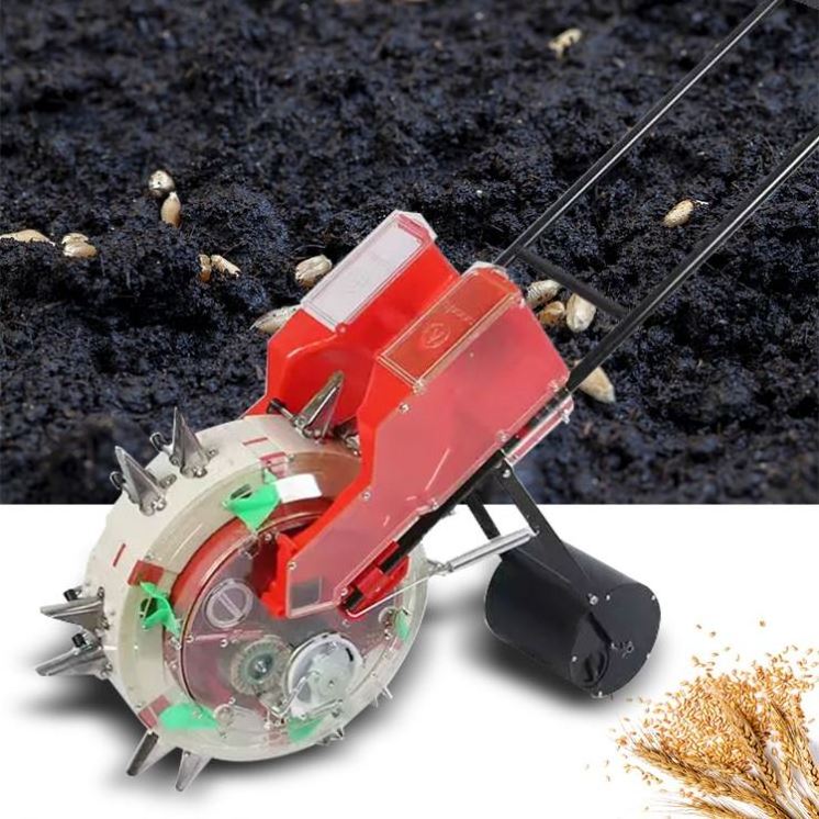 Hot Sale hand push seeder seed planter machine seeder manual seed planter for tractor hand held seed planter for farm