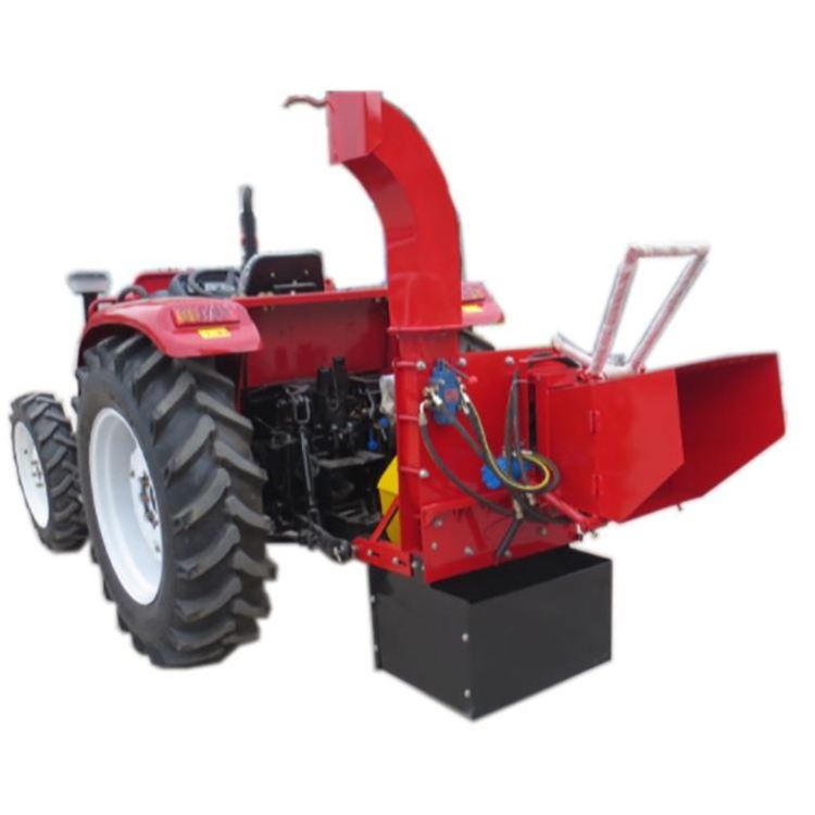 Tractor Mini PTO 3 Point Drum Wood Chipper Shredder Mulcher For Sale