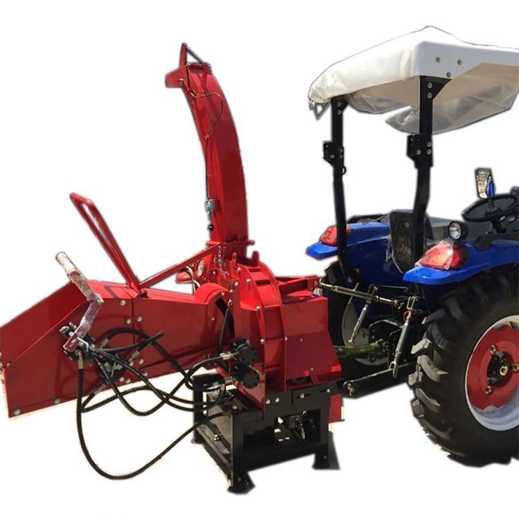 Tractor Mini PTO 3 Point Drum Wood Chipper Shredder Mulcher For Sale