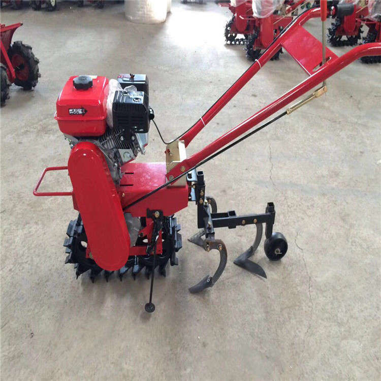 Rotary Tiller Diesel Engine Hand Walking Tractor Mini Cultivator Agriculture Maize Planter Gasoline Wheeled Fertilizer Seeder