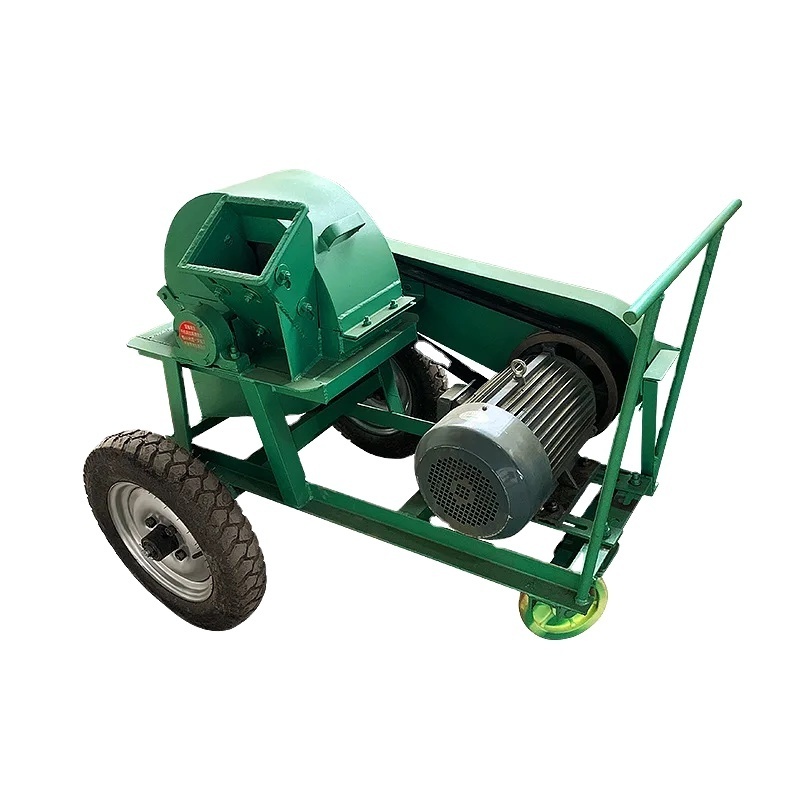 Mushroom Farm Equipment Strong Coconut Husk Grinding Machine Grape Grain Tree Branch Waste Wood Crusher Shredder Grinder