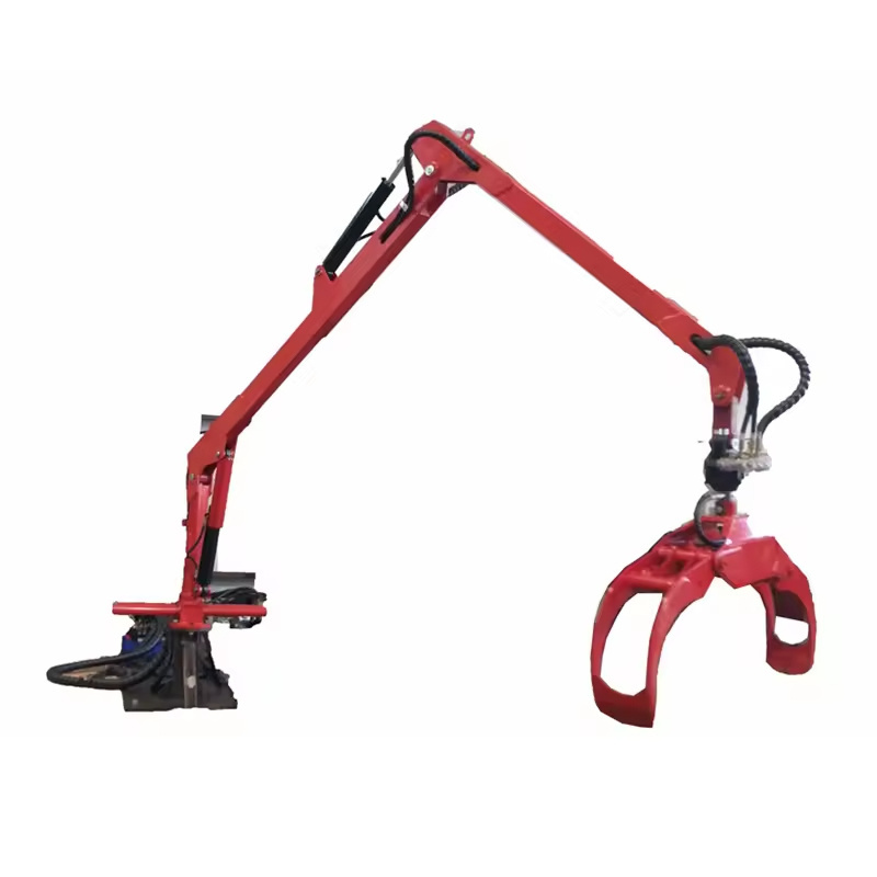 Tractor Mounted Hedge Flail Trimmer Gas For Cutting Tree Leaves Excavator Brush Cutter Reviews / Excavator Attachments