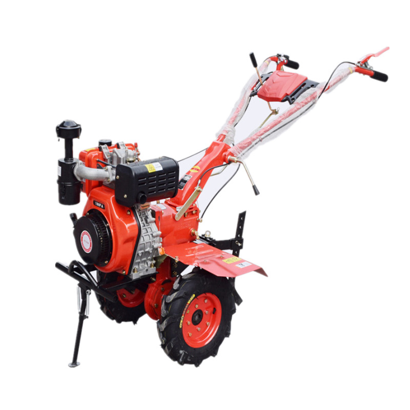 7.5Hp Gasoline Hand Earth Cultivator motoculteur Walking Tractor Tiller Ridger Cultivator