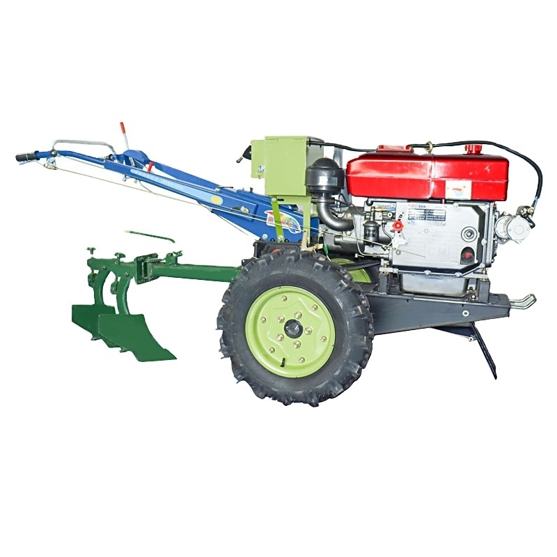 Agricultural Powered  Diesel Generator Two Wheel Farm Tractor 22hp 25hp Tractor Power Tiller Walking Tractor Powertiller