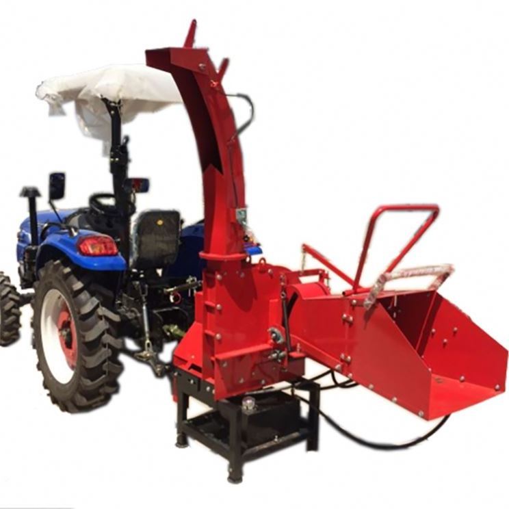 Tractor Mini PTO 3 Point Drum Wood Chipper Shredder Mulcher For Sale