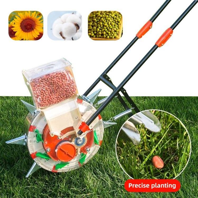 Hot Sale hand push seeder seed planter machine seeder manual seed planter for tractor hand held seed planter for farm