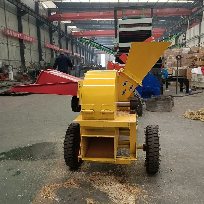 Mushroom Farm Equipment Strong Coconut Husk Grinding Machine Grape Grain Tree Branch Waste Wood Crusher Shredder Grinder