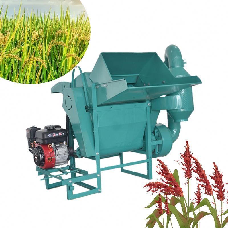 New style heavy duty soybean thresher decortiqueur small mini grain sorghum rice thresher for soybean