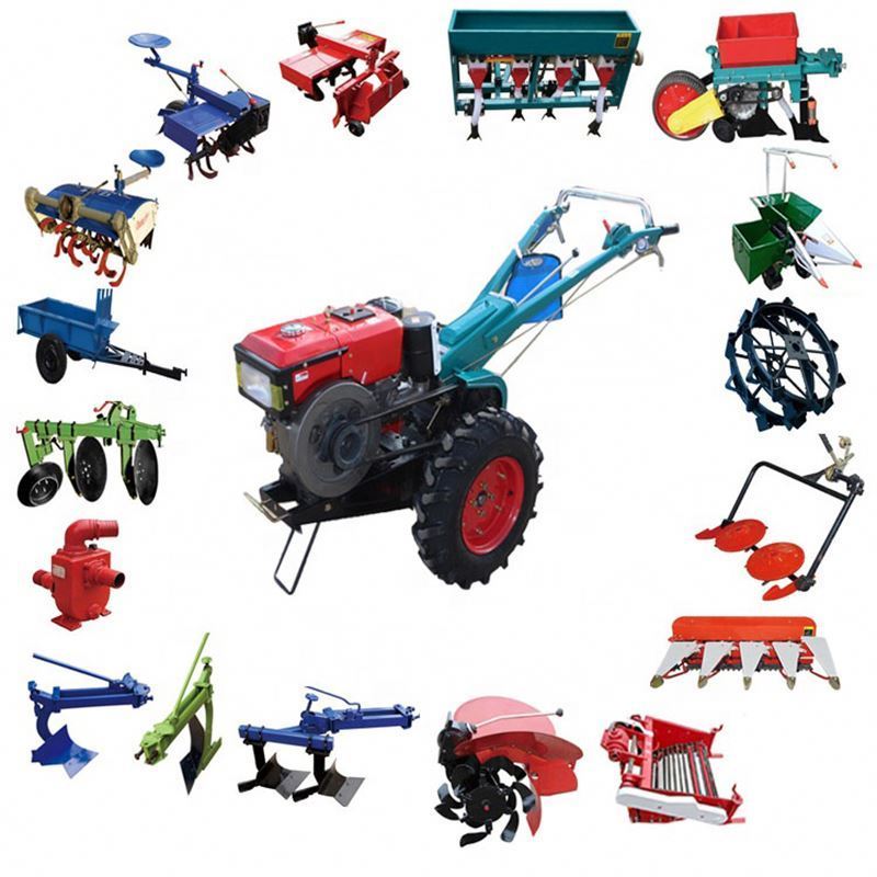 12hp 15hp 18hp  engine power tiller motocultor cultivator two wheel walking tractor walk behind tractor to zimbabwe