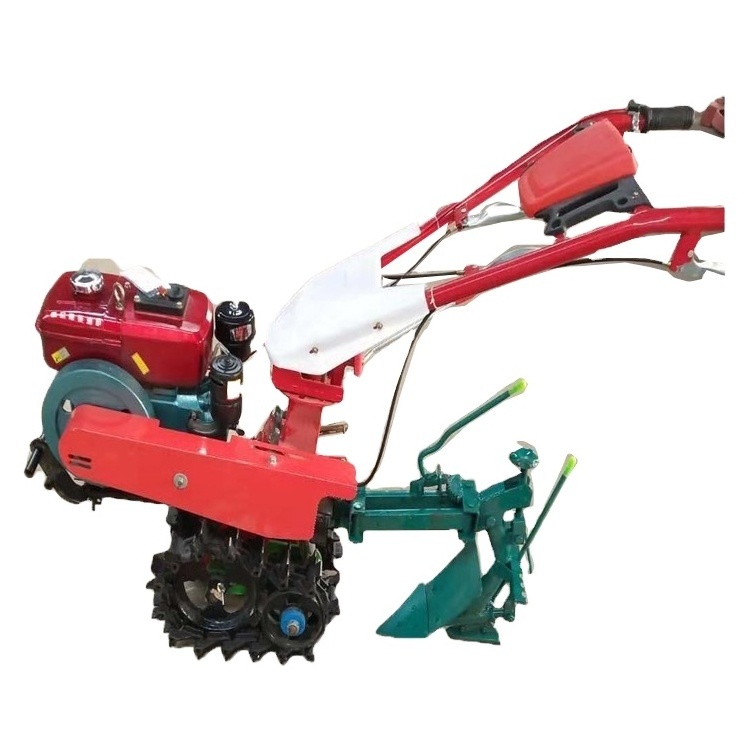 7.5HP Agricultural Equipment Gasoline Power Tiller Garden Rotavator Gasoline Cultivator Tiller