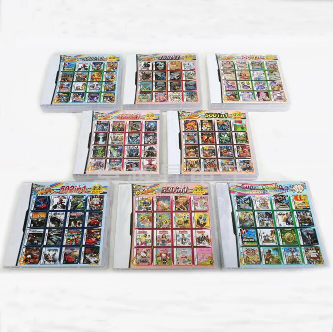 Multi games 510 in 1 Super Game Cartridge For NDS DS NDSL NDSi