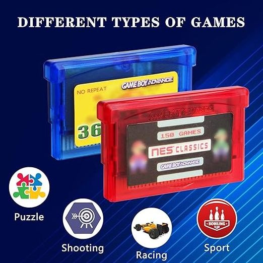 150 Classics Game Cartridge for NES GBA/GBA SP/GBM/NDS/NDSL Game