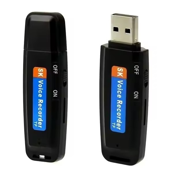 Professional Flash Drive Digital Audio Recorder One key recording U disk Professional USB recording device