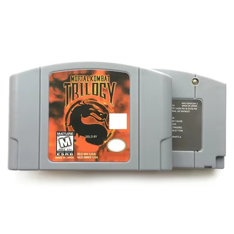 N64 Game Cartridge Mortal Kombat Trilogy Video Console Card For Nintendo N64