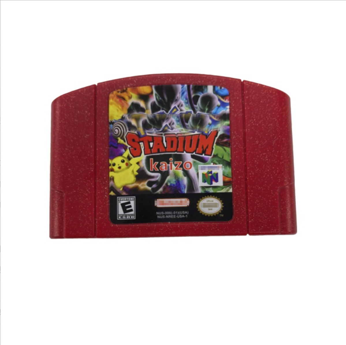 N64 game cards PiKEMONED STADIUM Kaizo for Nintendo game cartridge