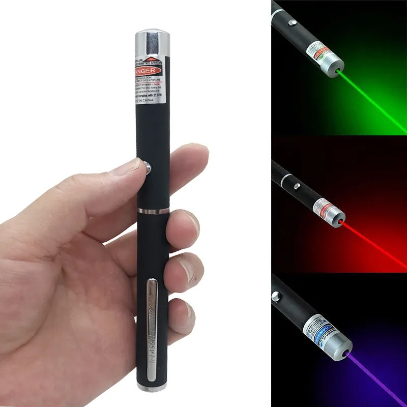 Powerful Blue 1mW Laser Pen cat Dog toy Pointer Lazer Focus Light Visible Beam