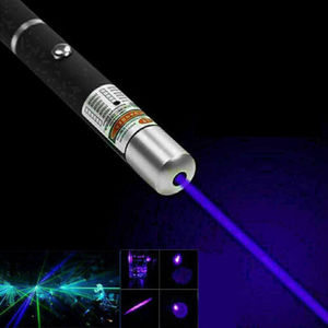 Powerful Blue 1mW Laser Pen cat Dog toy Pointer Lazer Focus Light Visible Beam