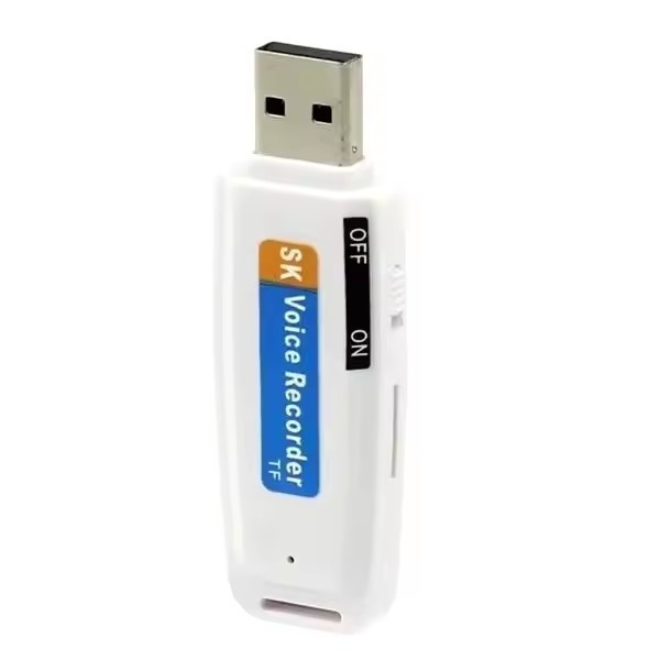 Professional Flash Drive Digital Audio Recorder One key recording U disk Professional USB recording device