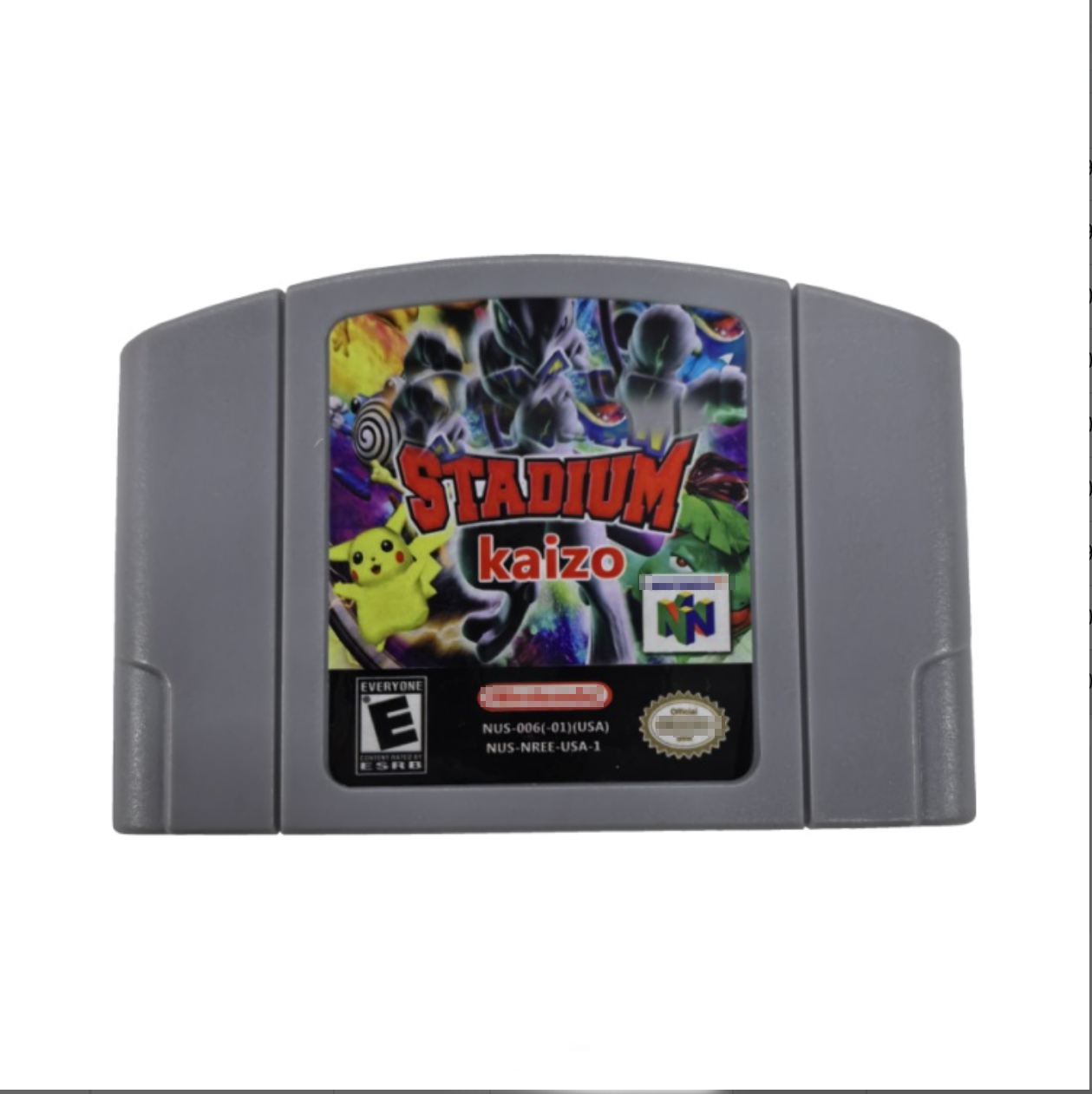 N64 game cards PiKEMONED STADIUM Kaizo for Nintendo game cartridge