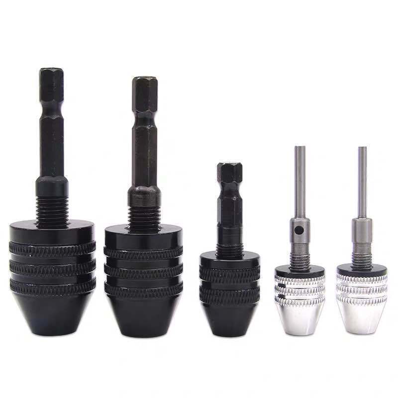 High Quality 0.6-8 mm Keyless Electric Drill Chuck Hex Shank Drill Chuck