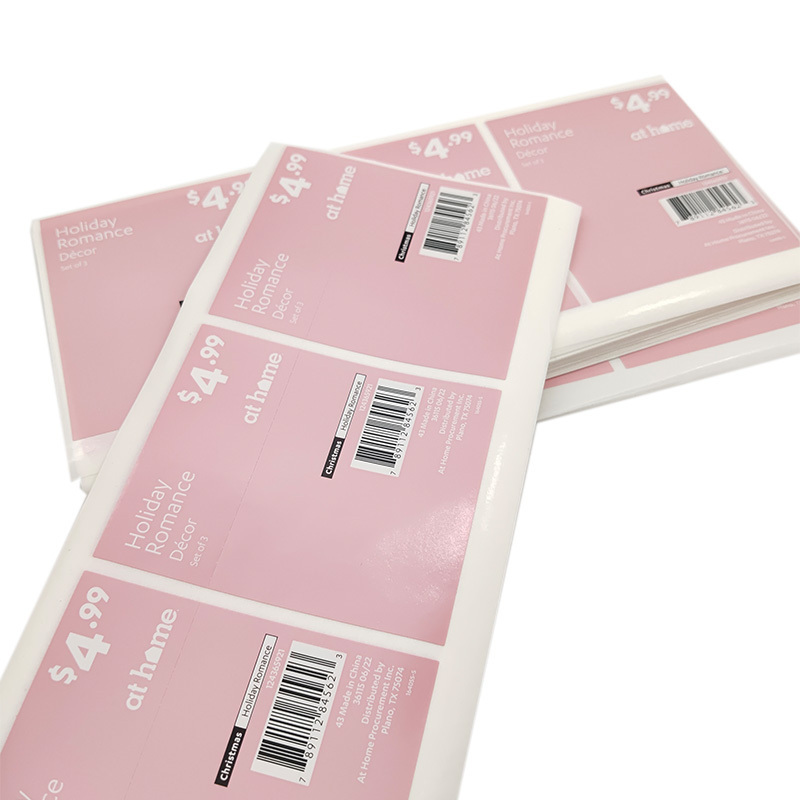 Customized Sticker Self Adhesive Labels Etiquette Shipping Box Packaging Security Seal  Stickers