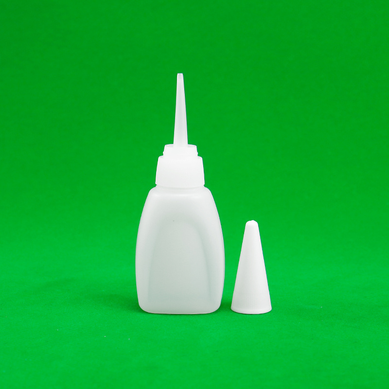 Glue Liquid Plastic Empty Bottle Super cyanoacrylate Glue Bottle HDPE Plastic Bottle With Cap