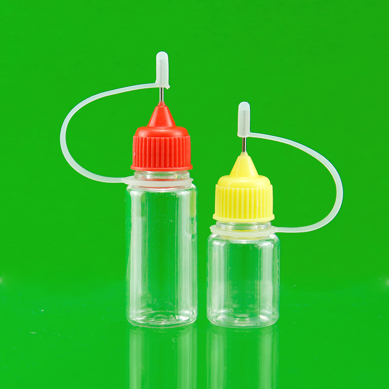 Empty Diy Craft Painting Plastic Dropper Precision Applicator Squeeze Glue Needle Tip Bottle With needlelike Caps