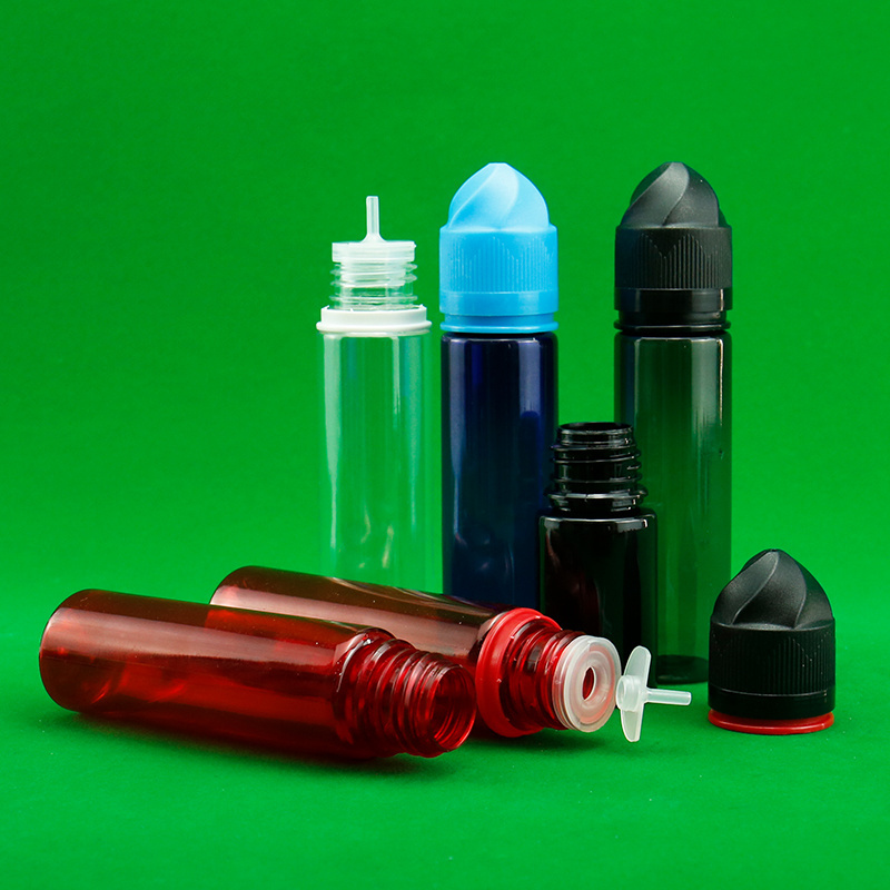 Wholesale plastic squeeze eye dropper liquid juice bottle 30ml 40ml 50ml 60ml 70ml 75ml