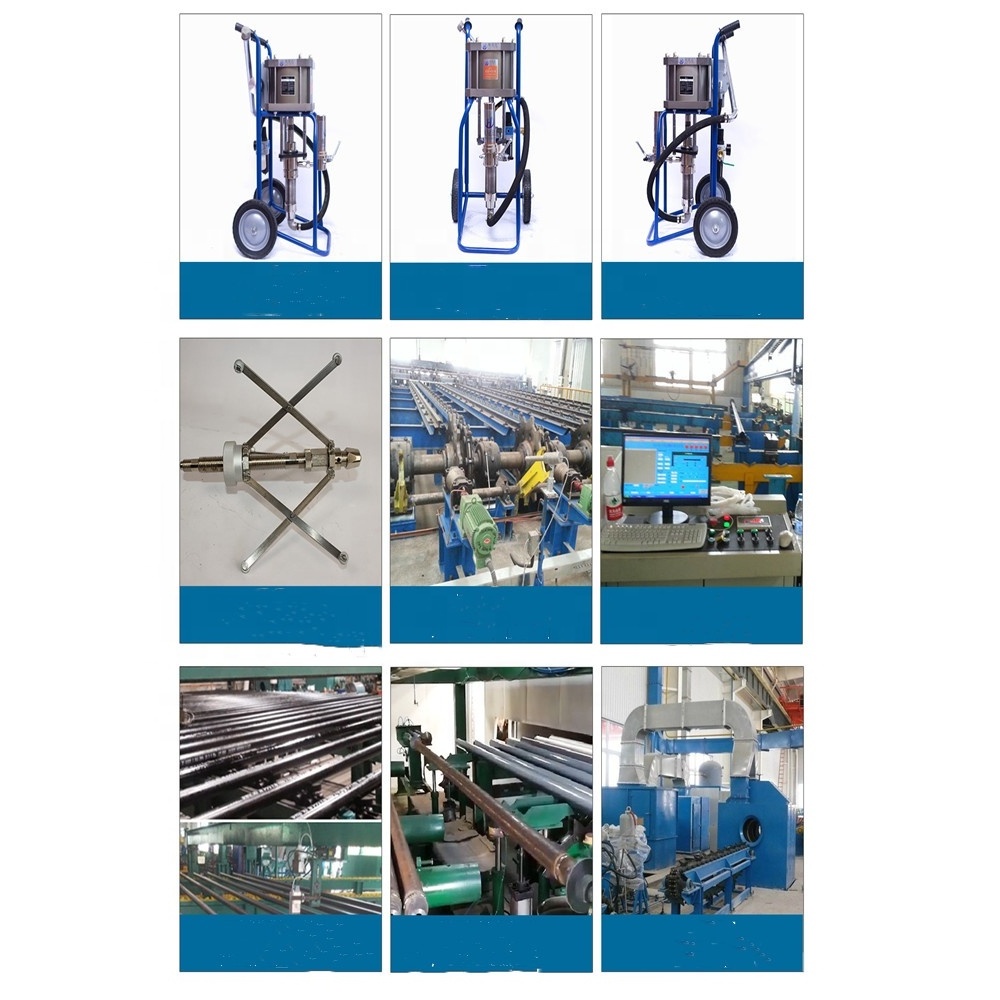 360-degree Pipe Spray Painting System Training Provided Epoxy Powder Coating Machine Powder Coating Oven Industrial Epoxy Pump