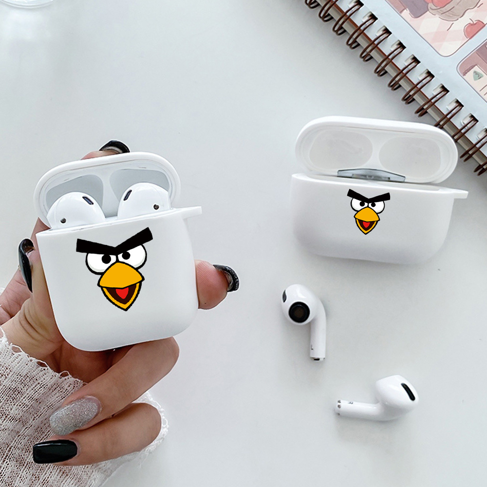 Cartoon Smiley face dog cat expression TPU case for airpods pro 1 2 3