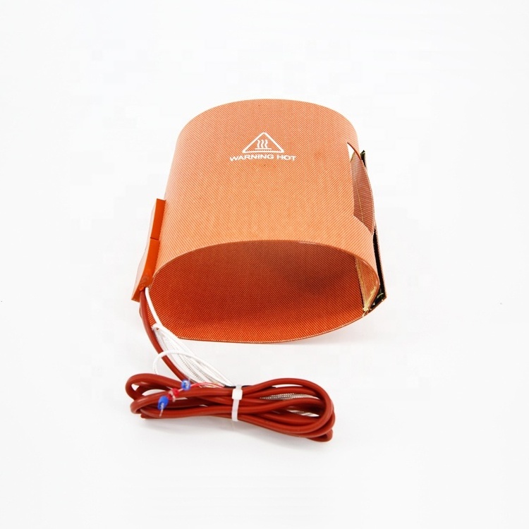 Waterproof Silicone Heating Pad 220v Flexible Bucket Silicone Rubber Heater