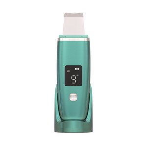 Portable Ultrasonic skin scrubber for Reduce wrinkles facial pore cleaner beauty instrument