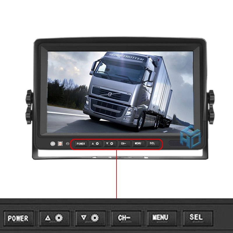 360 All Around View Truck Forklift Solution AHD Backup Camera System HD Bird View Monitoring System