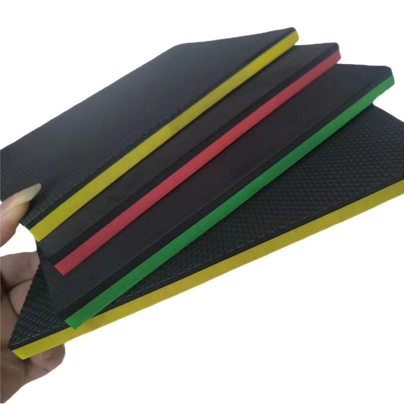 High quality 2 layers of shadow kaizen eva foam sheet in different colors