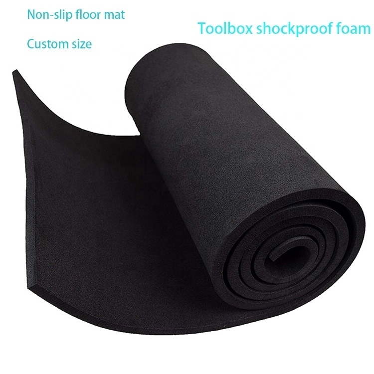 Qilida Rubber Foam Adhesive Hard Products Wholesale Waterproof Fire Resistant 40Mm Packaging Eva Foam Raw Material