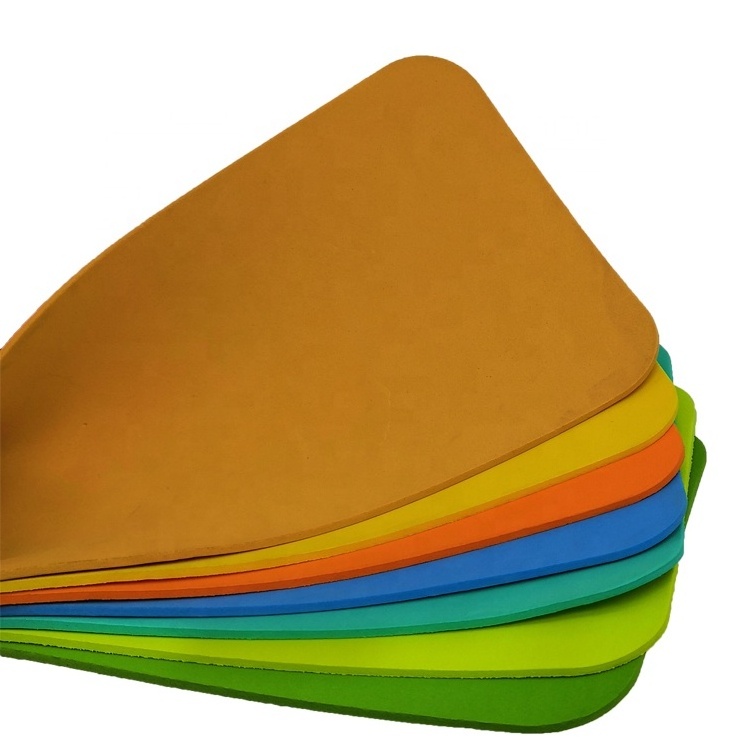 Factory wholesale 2 colors eva foam wrapping sheet 2 layers of eva foam sheet paper in different colors