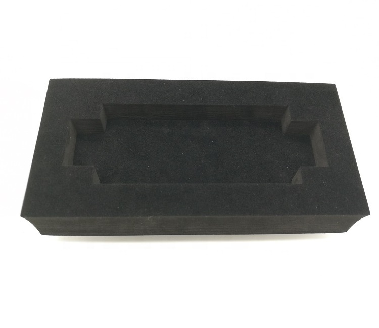 Custom Fashion high density eva foam velvet insert tool trays