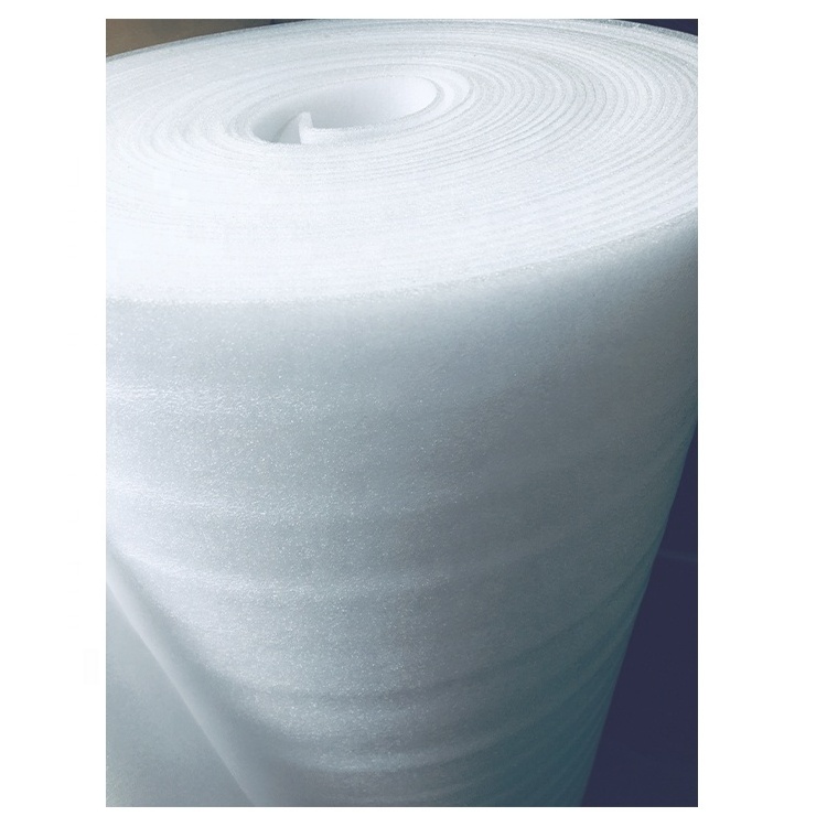 Qilida customizable size 3mm white high density pearl cotton epe foam roll sheet