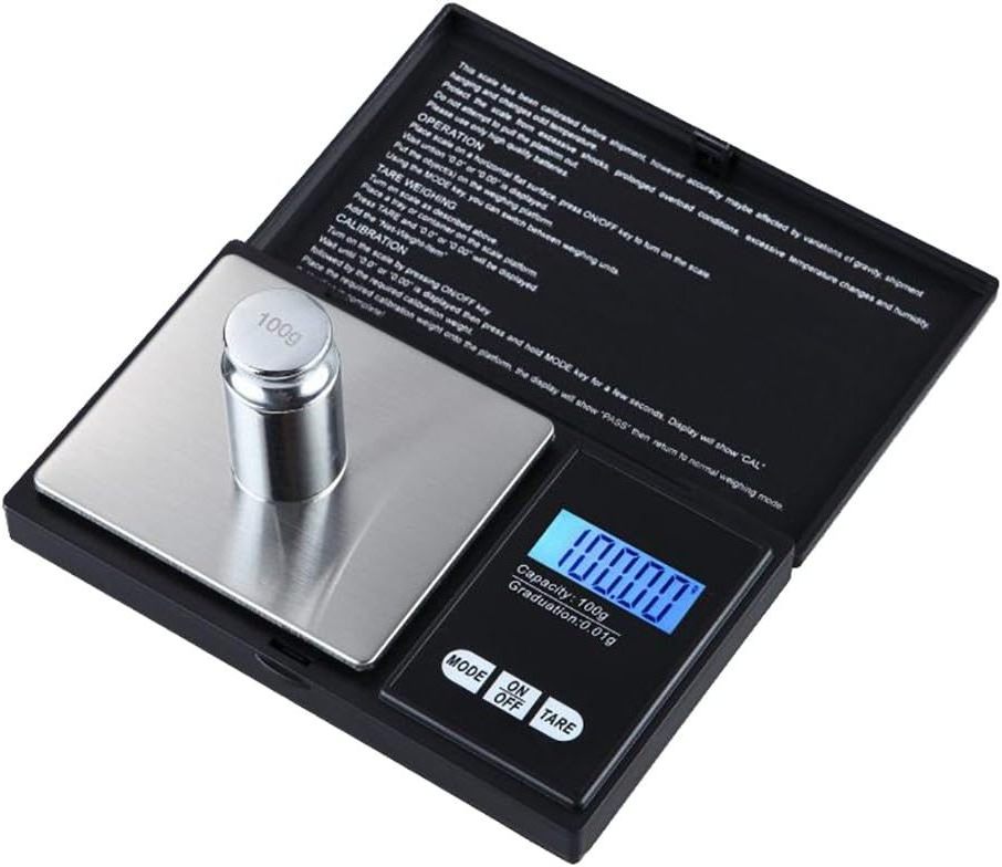 High  Professional Mini Scales 0.01 x 500g Digital Pocket Scale Balance Jewelry Weighing Scale