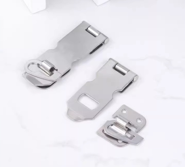 High Quality Stainless Steel 316 Folding Hasp And Staple Marine Boat Accessories Door Locked Buckle With Latch Marine Fastener