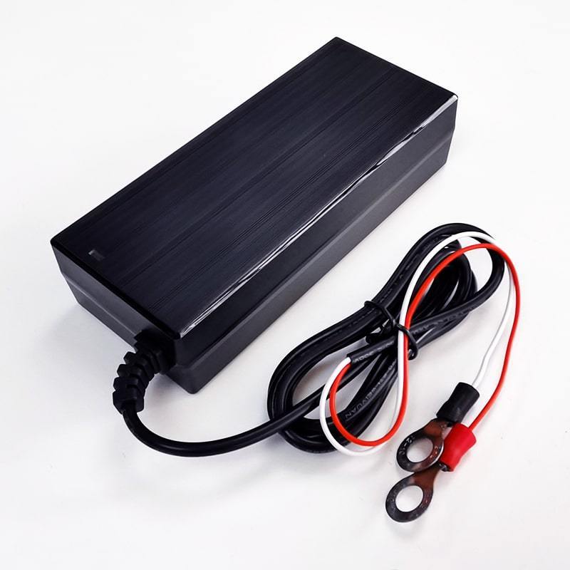 90W Portable Charger 4S 12V 12.8V Desktop Battery Charger DC 14.4V/14.6V 5a 6a for LiFePO4 Battery Pack