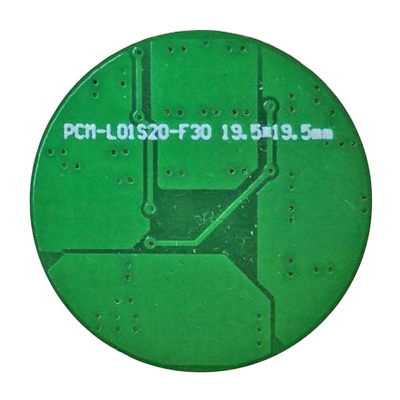 1s 15a Round BMS for 3.6V 3.7V 20650 21700 Li-ion/Lithium 3V 3.2V LiFePO4 Battery Pack Size diameter 19.5mm(PCM-L01S20-F30)