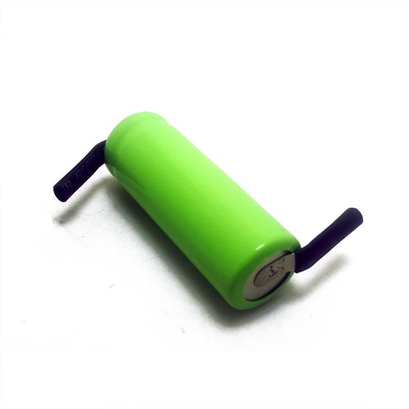 1.2V 2/3AAA Ni-mh Rechargeable Battery with Soldering Lugs (400mah) CE Nimh AAA Replacement Battery Rechargeable D Cell Battery