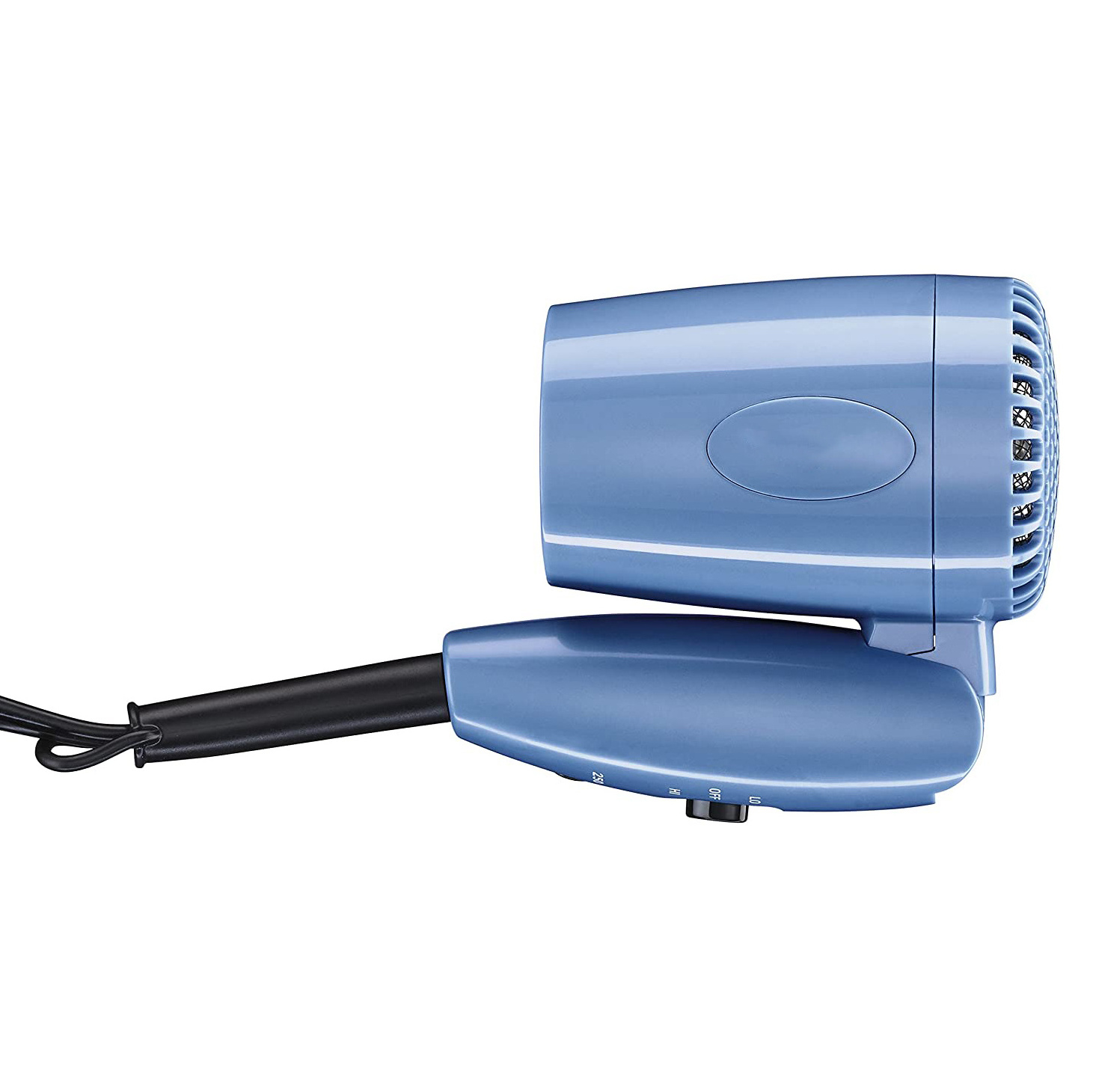 Mini Compact Hair Dryer with Folding Handle Dual Voltage Travel Dryer