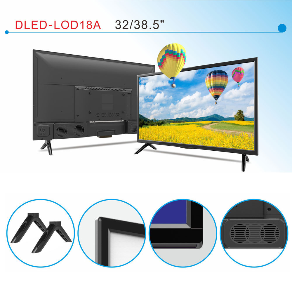 Shenzhen OEM ODM  Factory 32-110inch android smart tv 4k high quality television with A+ panel